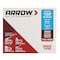 Arrow Fastener Heavy Duty Staples, 18 ga, Flat Crown, 5/16 in Leg L, Steel 505IP - alternate 6
